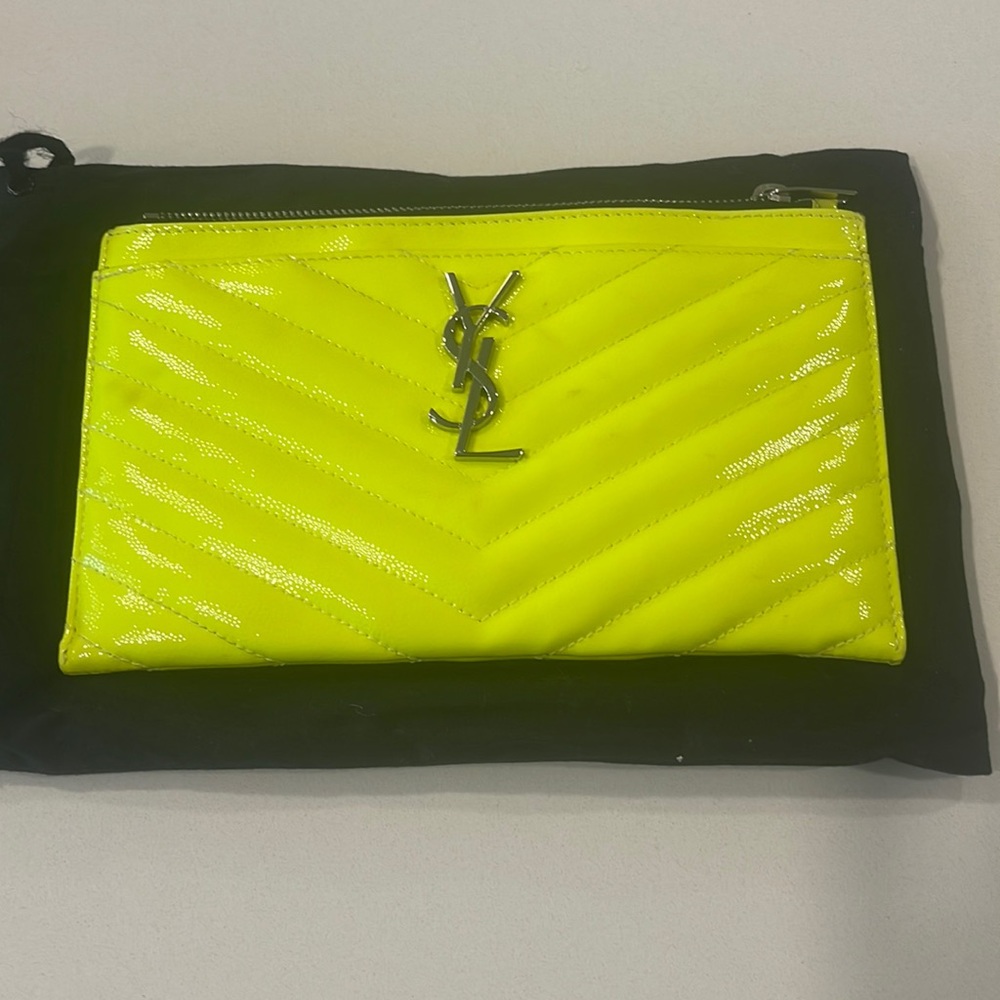 Saint Laurent wallet clutch